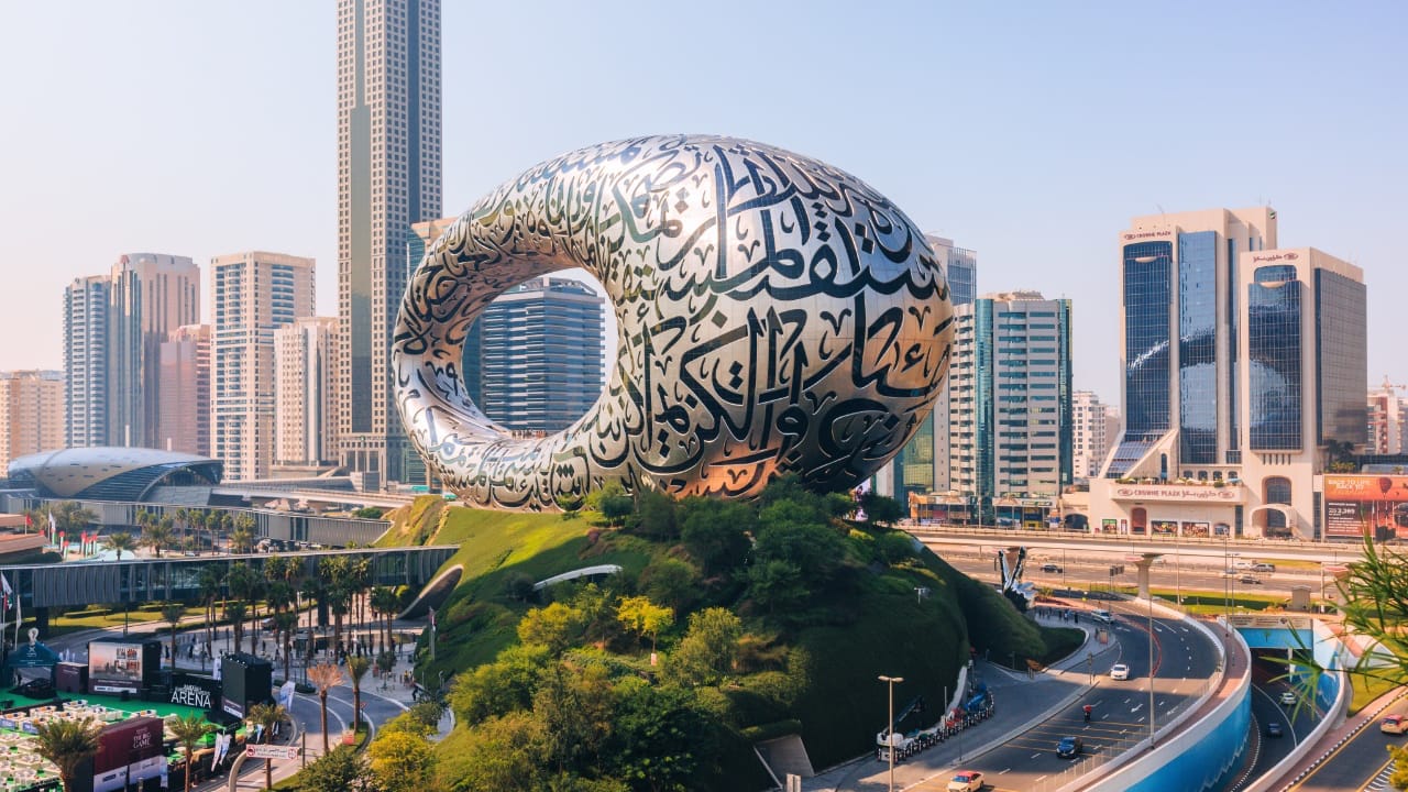 The Museum of the Future, Dubai. Pic: 