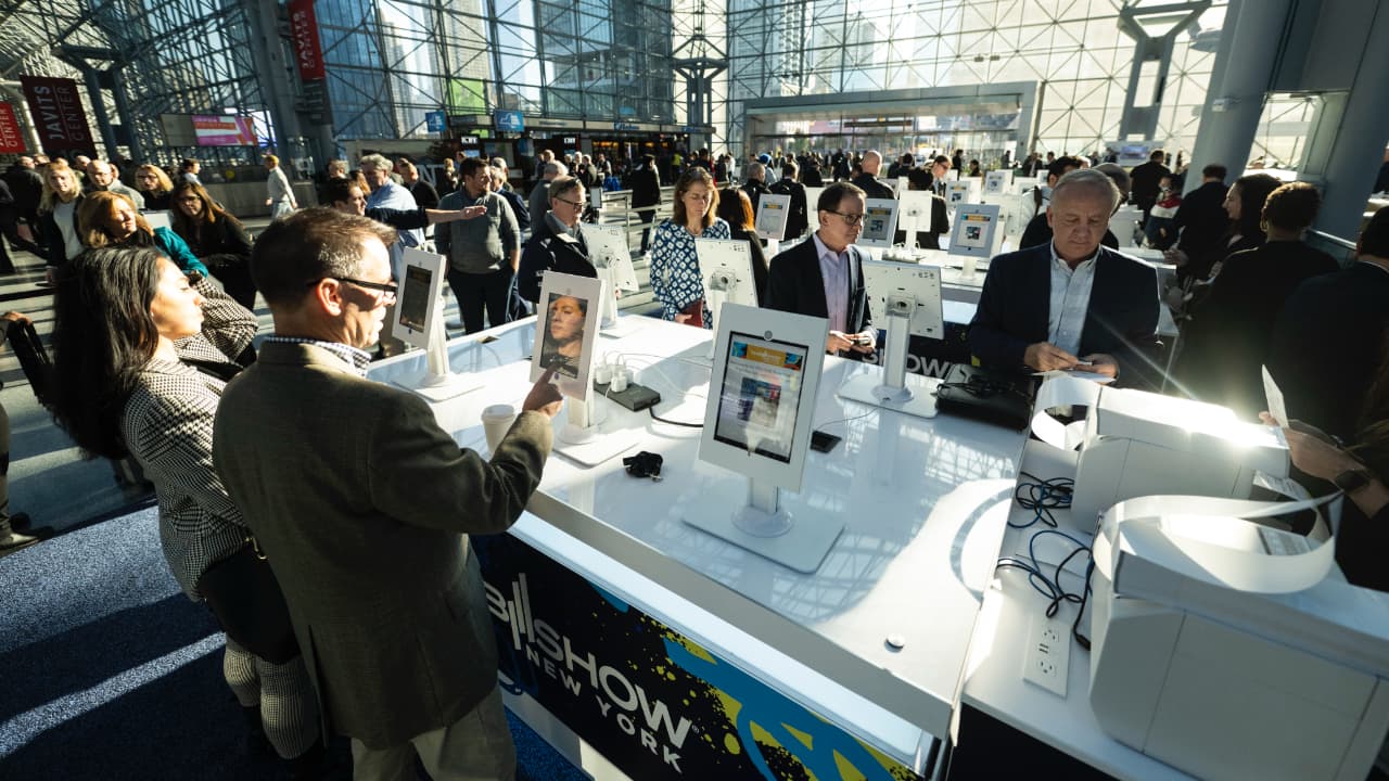 Crowds signing in at NAB Show New York. This and all photos courtesy: NAB Show New York