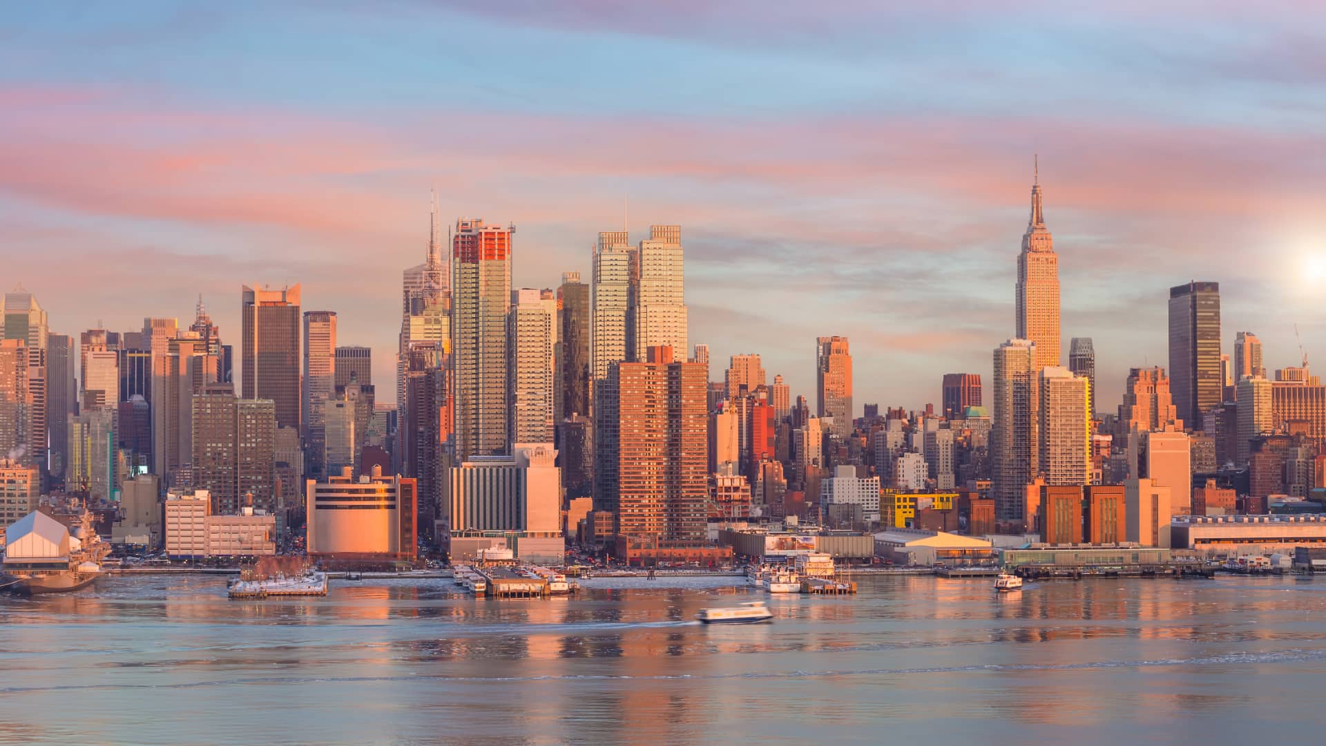 New York skyline: