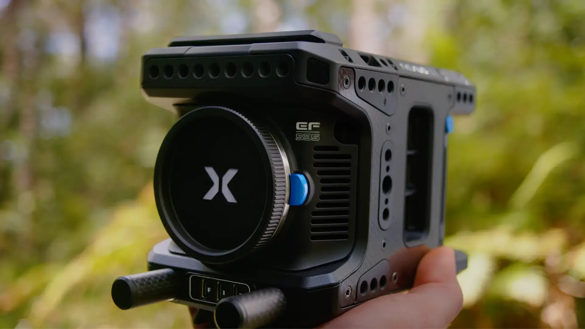 The Nexus G1 on test in the Australian rainforest