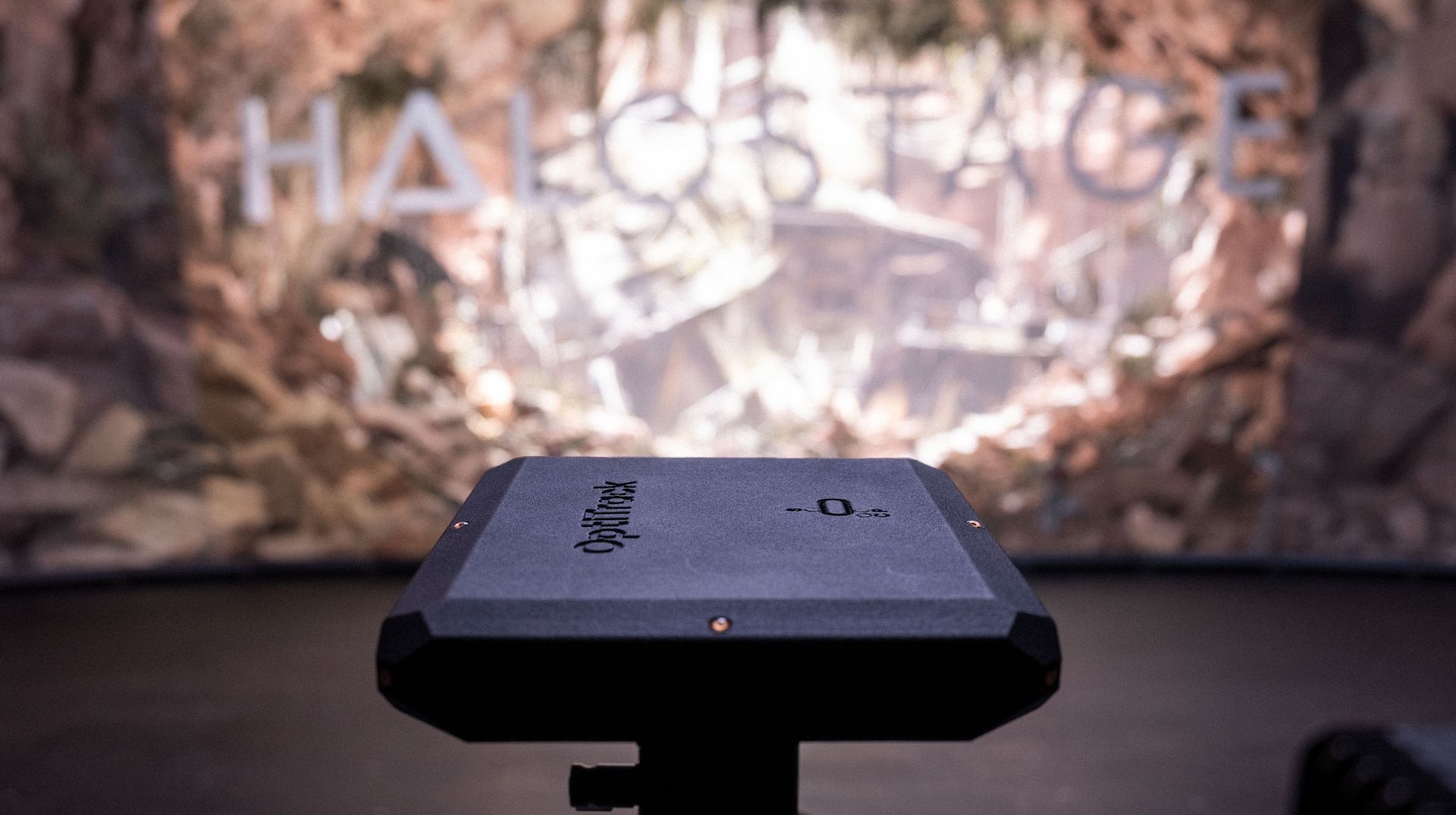 CinePuck's low profile means it doesn't get in the way even on tightly rigged sets. Pic: Halostage