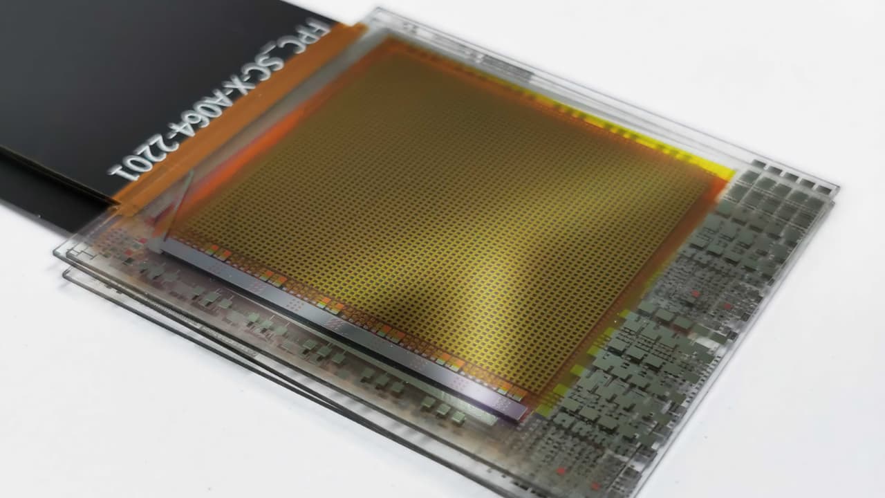 One of the two perovskite-based sensor prototypes (Image: Empa / ETH Zürich)