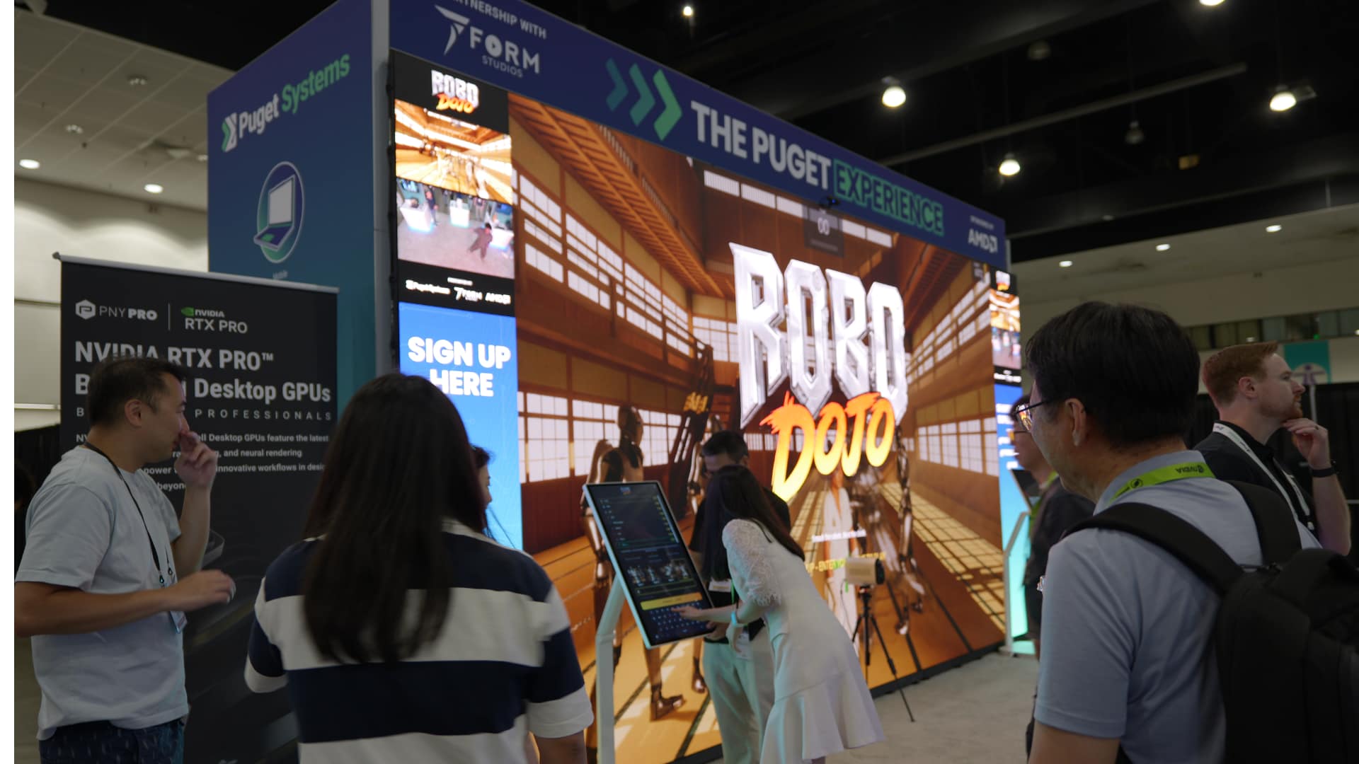 The Robo Dojo shows how fast real-time processing of CG elements has becomeThe Robo Dojo shows how fast real-time processing of CG elements has become