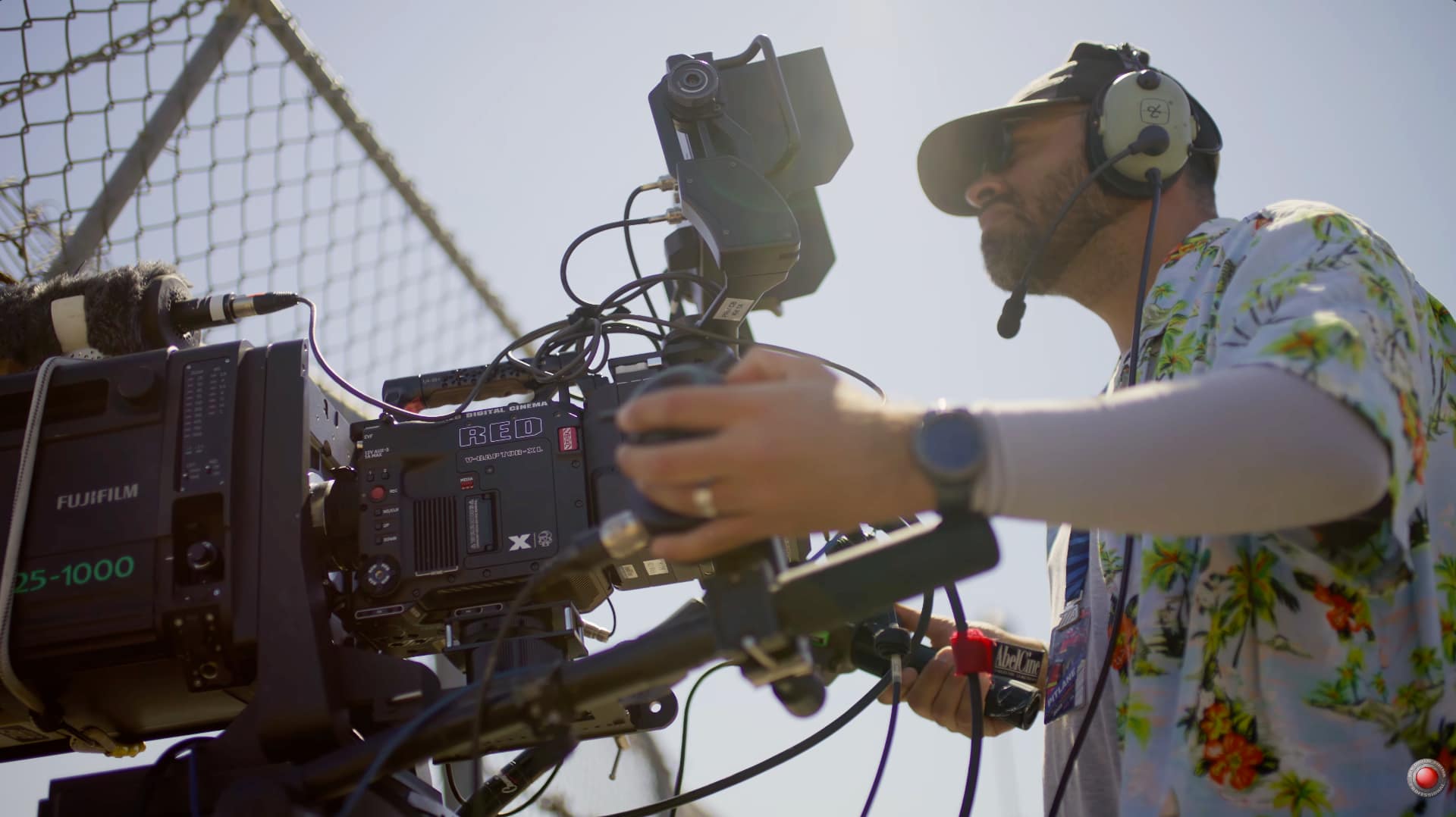 Firmware 2.2's tally-triggered recording is aimed directly at multi-camera broadcast deployments like this