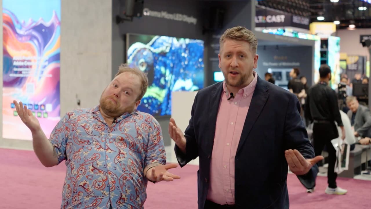 Your hosts, Chris and David, with their impressions of the opening stages of NAB Show 2024