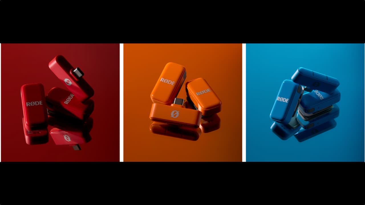 The RØDE Wireless Micro now comes in five colors