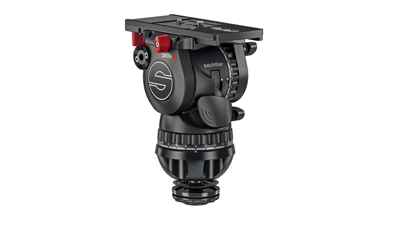 The new Sachtler aktiv16T, one of four new Fluid Heads coming in October