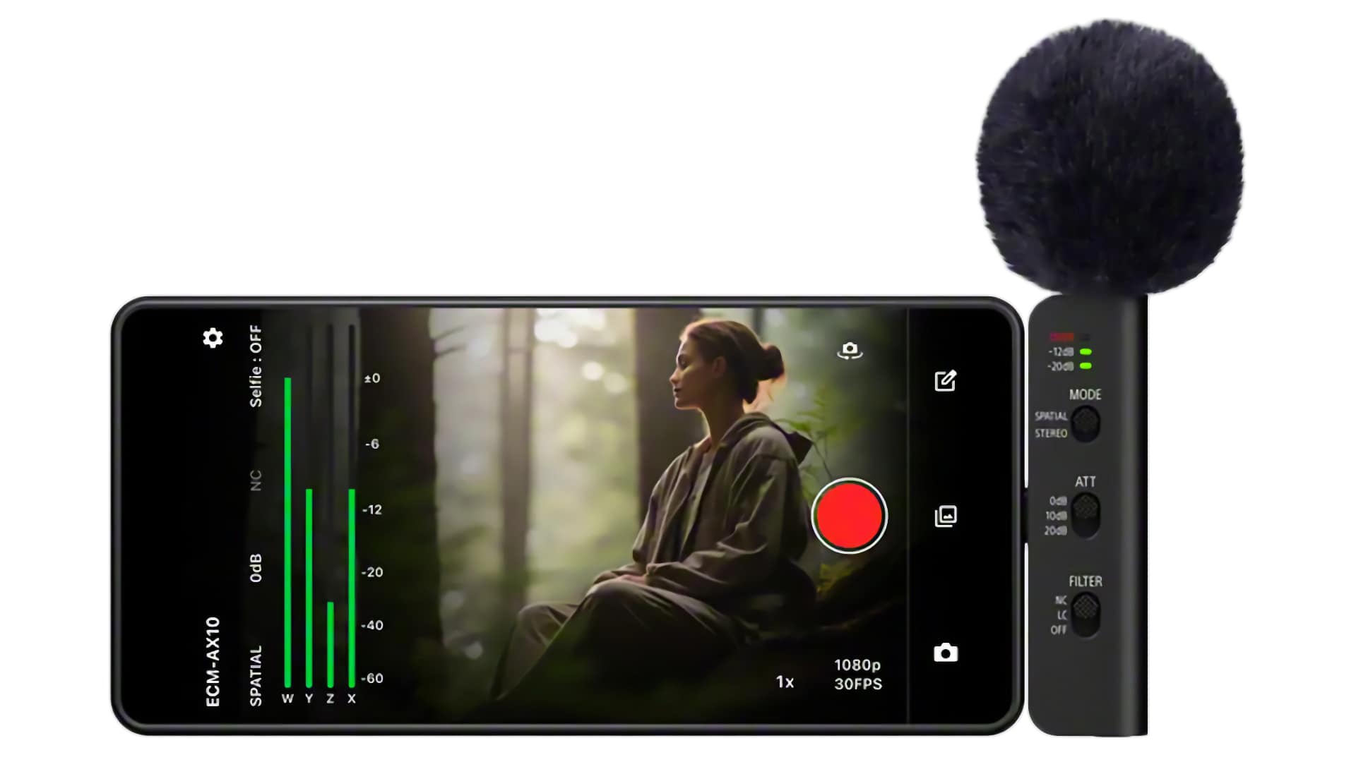 Spatial audio, meet the smartphone in the shape of Sony’s new ECM-AX10