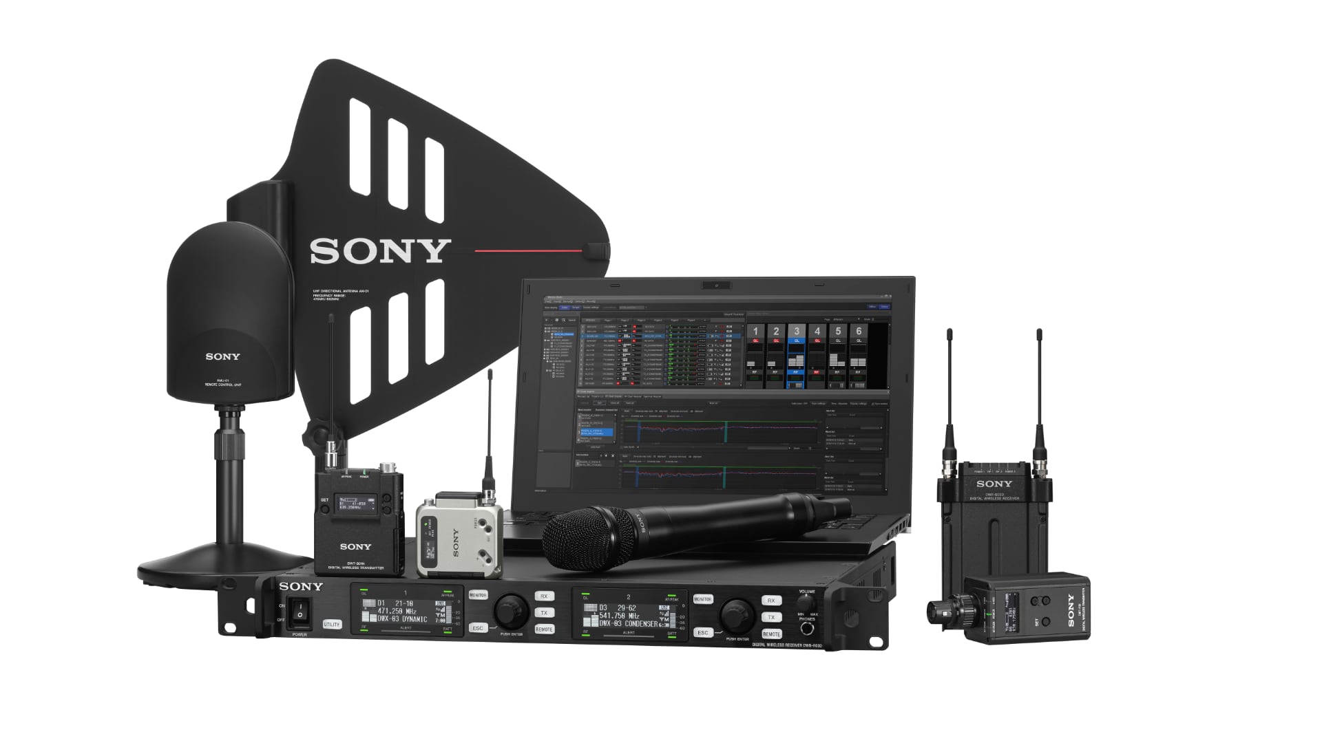 Family snapshot: the DWT-P30 fits smoothly into the Sony audio ecosystem