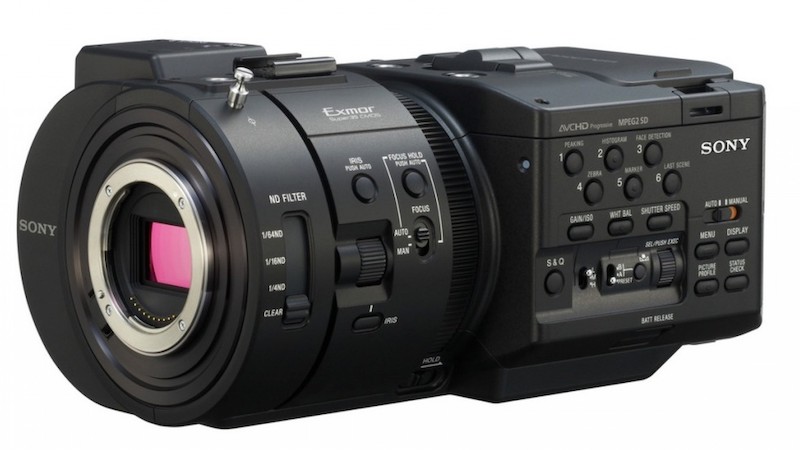 The Sony NEX FS700. Image: Sony.