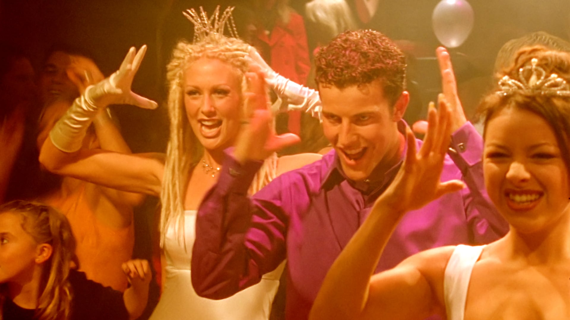 Faye Tozer, Lee Latchford Evans and Lisa Scott-Lee performing in 'Tragedy'. Pic: Sony Music