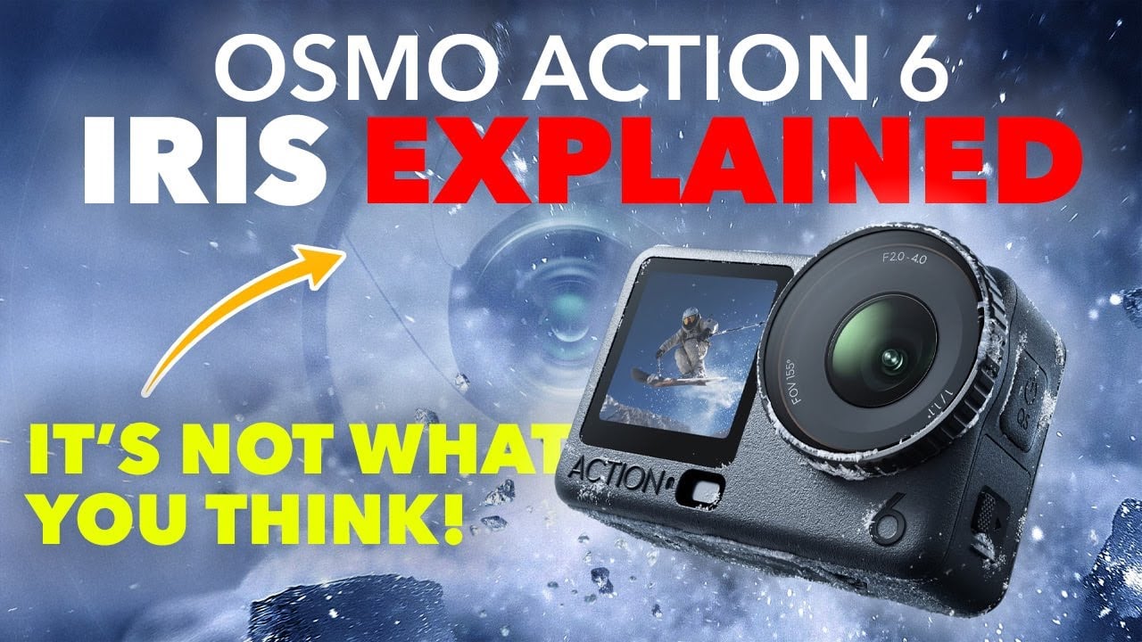 All about the DJI Osmo Action 6's new variable aperture feature