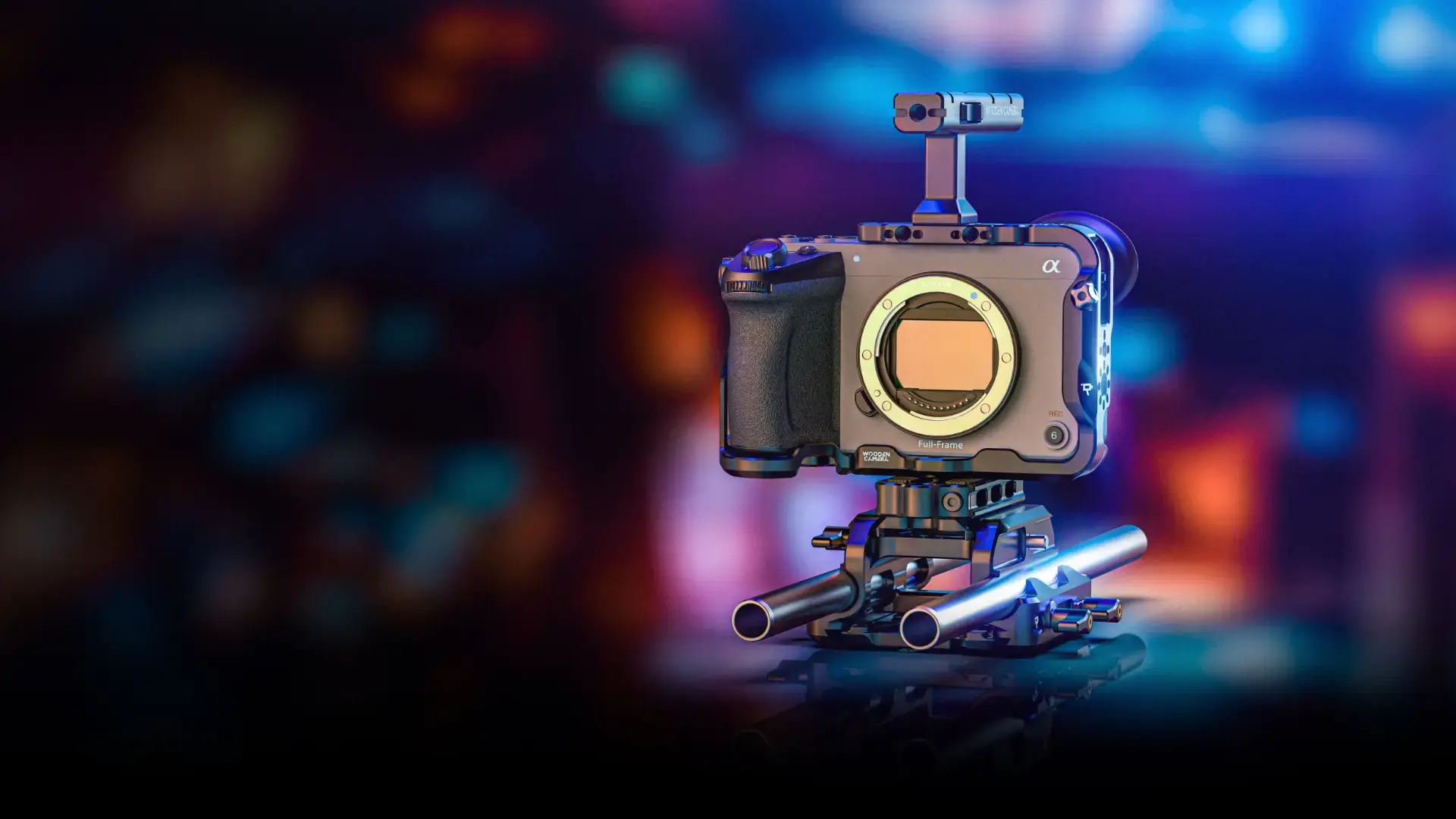 Plenty of options for accessorizing your Sony FX2 from Wooden Camera